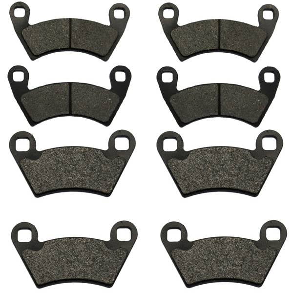Brake Pads for Polaris RZR S 900 EPS 2015-2019,4 Set Front and Rear Replacement Brake Pads 